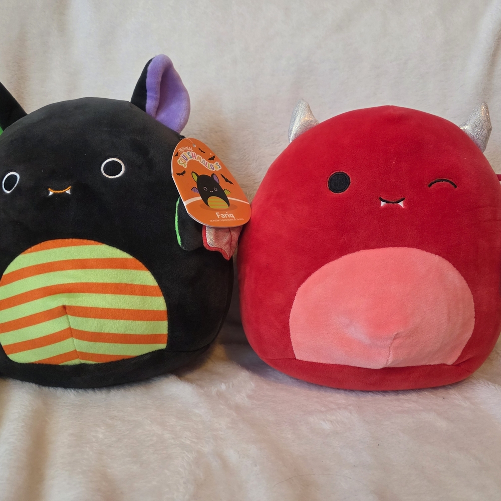 Squishmallow Halloween Bats